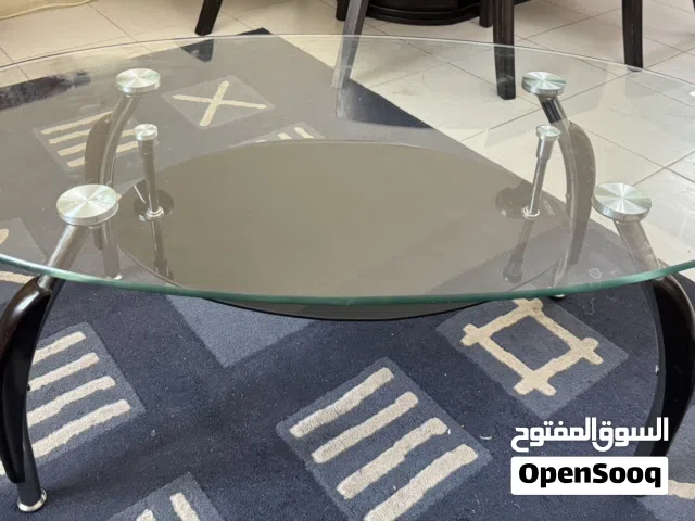 Oval shaped coffee table