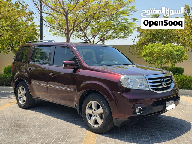 هوندا بايلوت 2014 ميد اوبش اول مالك وكالة البحرين بحالة جيدة جدا ،، حوادث بسيطة ،
