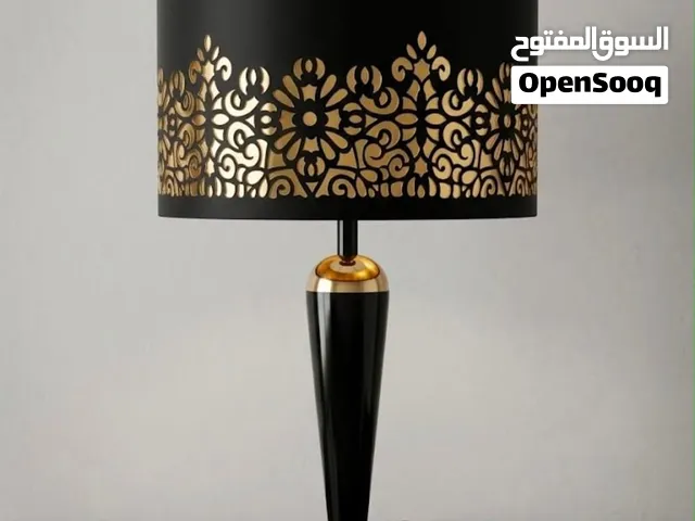 black and gold lamp from PAN HOME