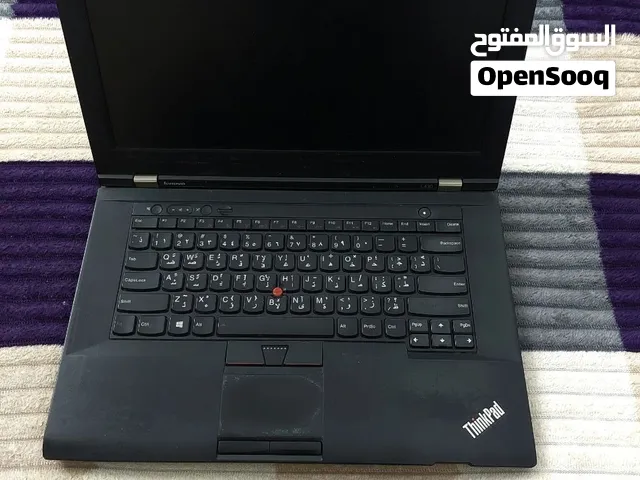 لابتوب لينوفو نضيف بس بي خط بالشاشة ممأثر عليها السعر 180 وبي مجال بغداد
