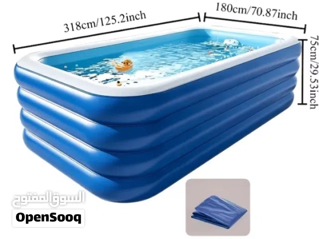 بركه سباحه نفخ كبيره للبيع مع توصيل مجاني