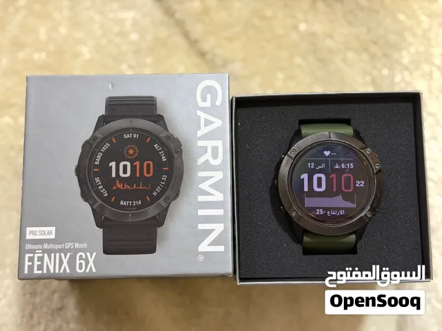 فرصة لعشاق الرياضة للبيع ساعة جارمن فينكس 6X برو سولار