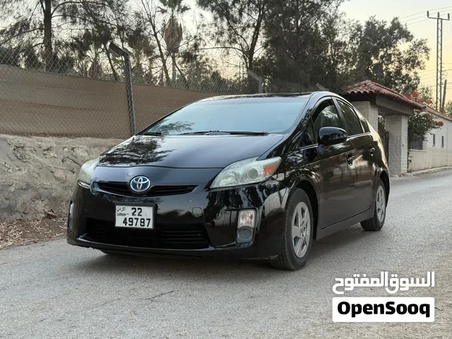 تويوتا بريوس لون اسود ملوكي مديل 2011 فحص كامل بسعر مغري قابل للبدل