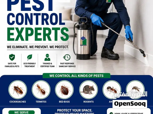 Pest Control Services Abu Dhabi  3 Months Guarantee