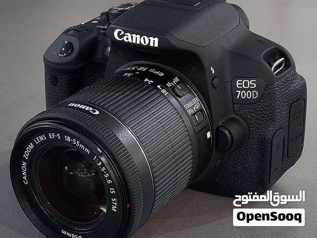 للبيع كاميرا Canon 700D + عدستين شبه جديدة توصيل مجاني في نابلس  بتقدر تتفحص المنتج قبل ما تدفع