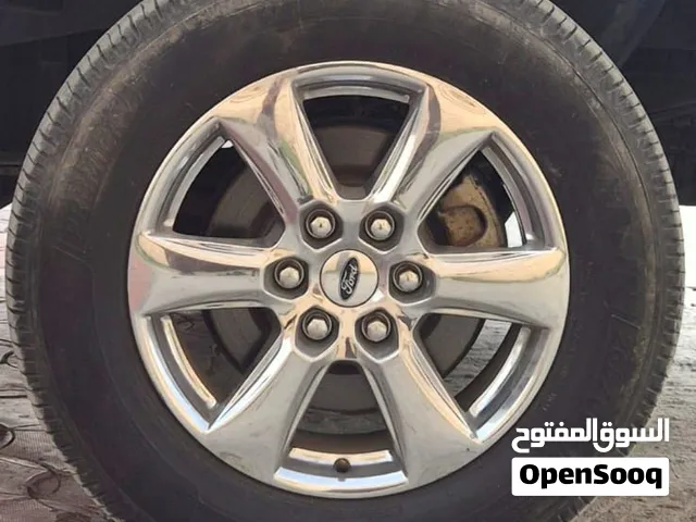 للبيع رنجات مع الإطارات وكاله شبه جديد فورد 150 امورهم طيبه ما فيهم اي مشاكل سعر 110