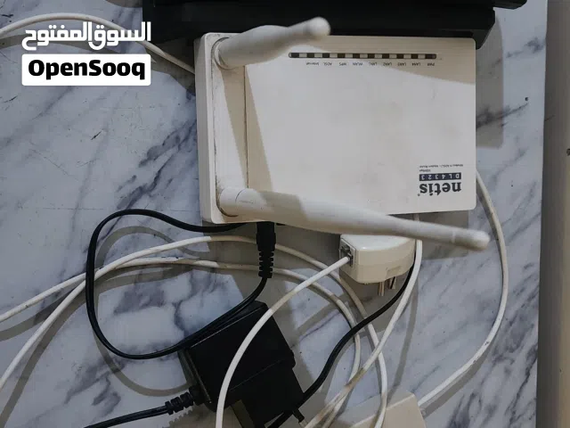 مودم نيتس مستعمل نظيف جدا استعمله اسبوعين فقط  للبيع ب.ثلاث عشر الف مع الهاتف الثابت