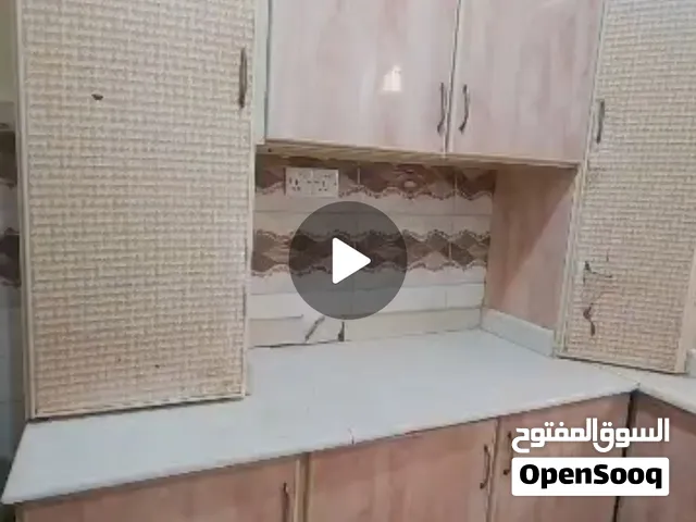 مطبخ المنيوم مع رخام زاويه عرطه