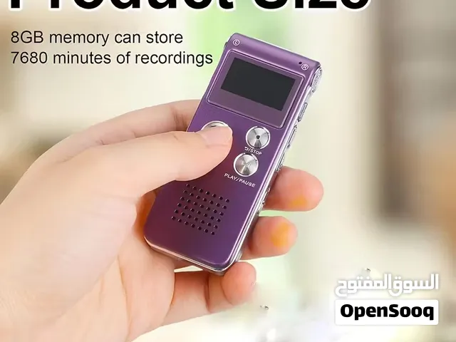 مشغلات الصوت mp3 مع نظام تخزين تسجيلات صوتية
