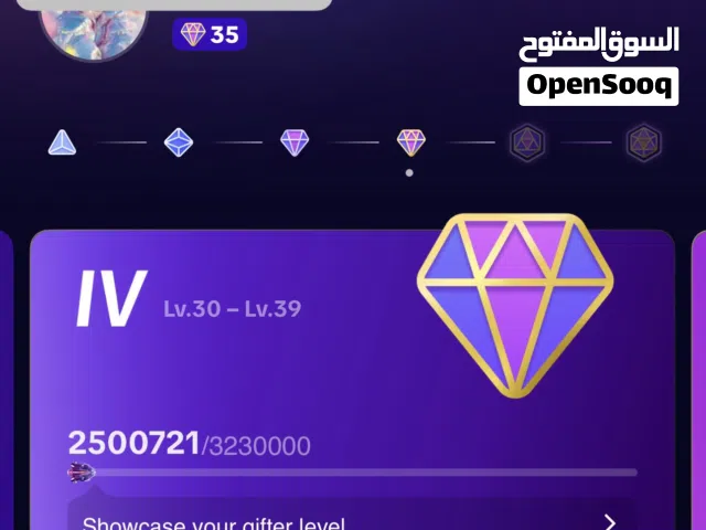 Level 35 Tiktok account