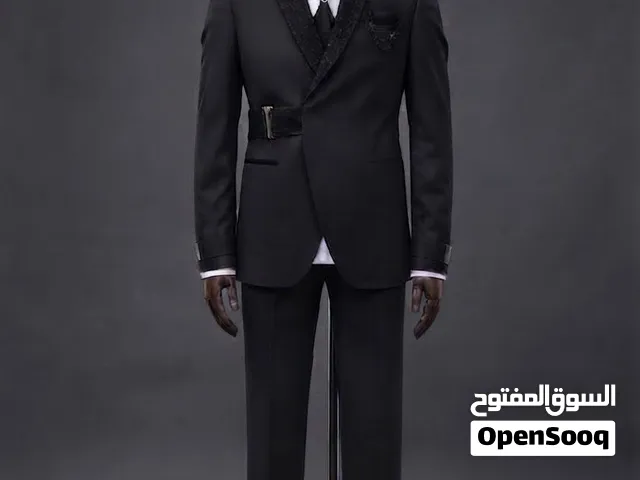 بدلة رجال بون اسود مستعمل للبيع بحالة الوكاله