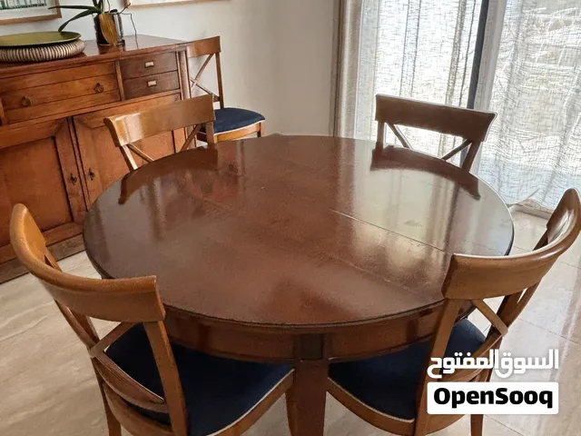 Authentic used Roche Bobois Hauteville dining set with 8 matching chairs