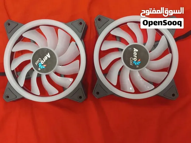 للبيع مروحتين Aerocool بيسي نضيفة حط سعرك وشيل
