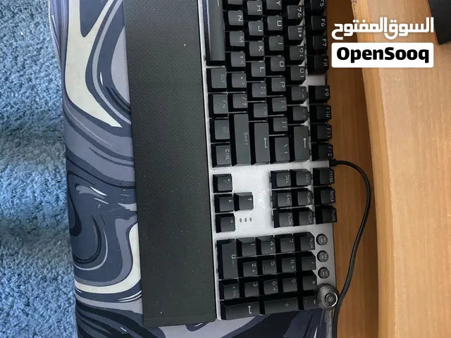 للبيع ماوس لوجيتك 203 وكيبورد ميكانيكي بلو سويتش و سماعه قيمنق