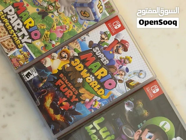 Nintendo Switch Mario Games Bundle – 3 Original Games