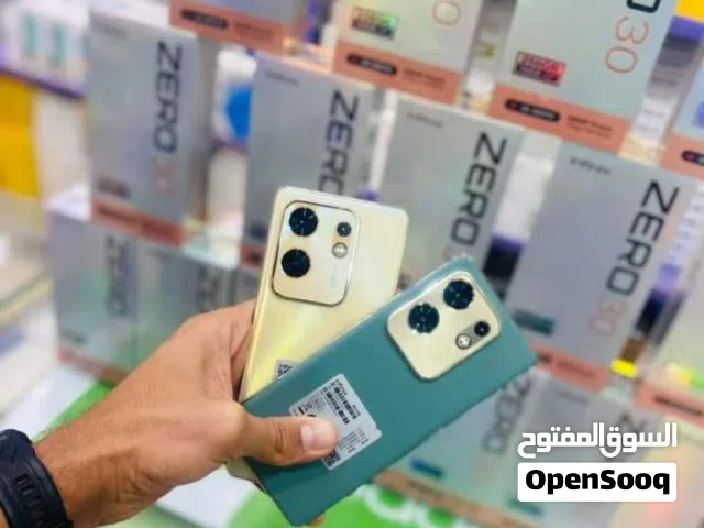 مستعمل اخو الجديد Zero 30 4G رام 16 جيجا 256 أغراضة والكرتونه الأصلية متوفر توصيل
