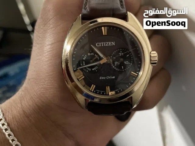 ساعة سيتيزن إيكو درايف (Citizen Eco Drive) أصلية - مواصفات كاملة (بحاجة صيانة بسيطة)