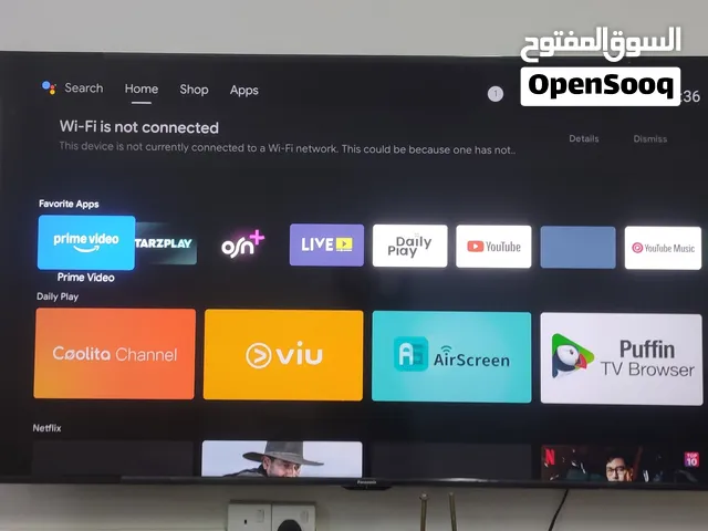شاشة بانسونك 65 بوصة 4K android