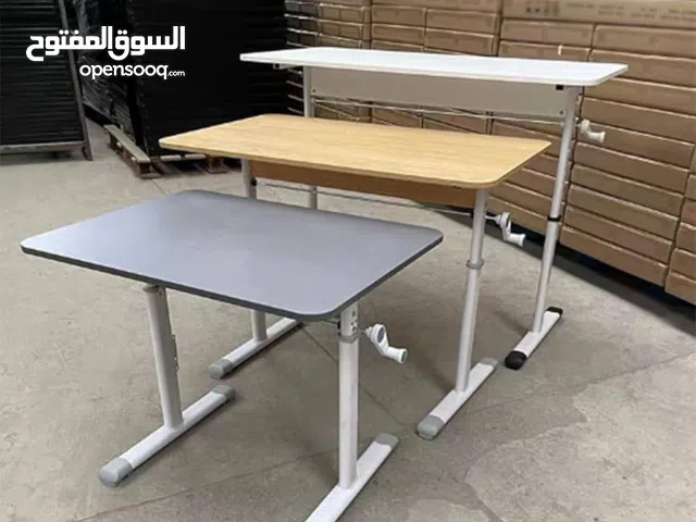 مكتب طاولة مكتب دراسي قابل للتعديل مكاتب مستورد مكتب موظف Manual بتصميم عصري يناسب التصاميم