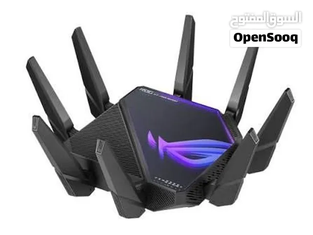 للبيع راوتر واي فاي نوع AXE16000 Gaming الخارق من شركة اسوس