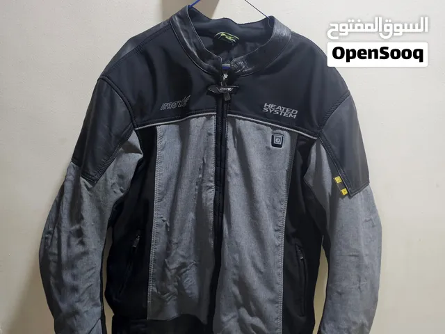 جاكيت سفتي للدراجه، شتوي جلد اصلي ماركه معروفه