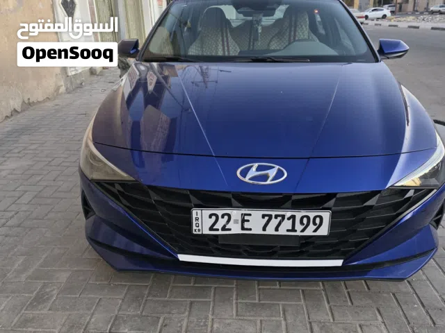 هونداي النترا وارد امريكي موديل 2021 لون ازرق جويتي تبديل فقط قبق الجنطه كلشي سليم محرك كير تبريد