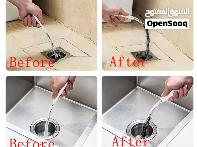 فرشاة تنظيف مرنة بتصميم طويل وقابل للانحناء الطول الاجمال 45 سم