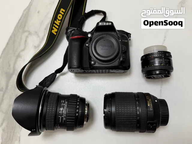 كاميرا نيكون D7200  مع 3 عدسات