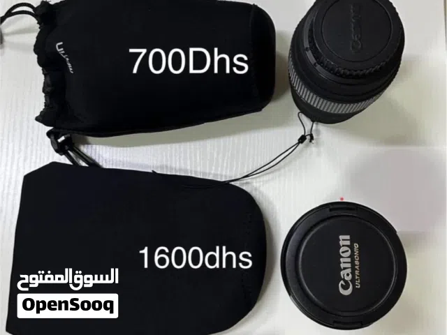عدسات كاميرا استخدام بسيط بحالة ممتازة. في العين