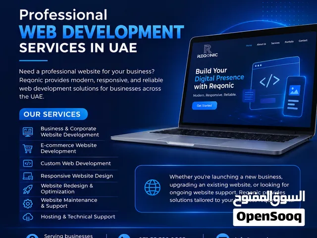 Reqonic – Professional Web Development Services in UAE