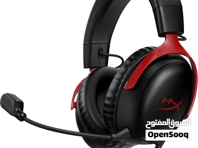 HyperX Cloud 3 Wired Gaming Headset - Black Red