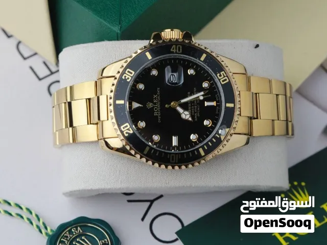 ساعة رولكس صبمارينر لون دهبي