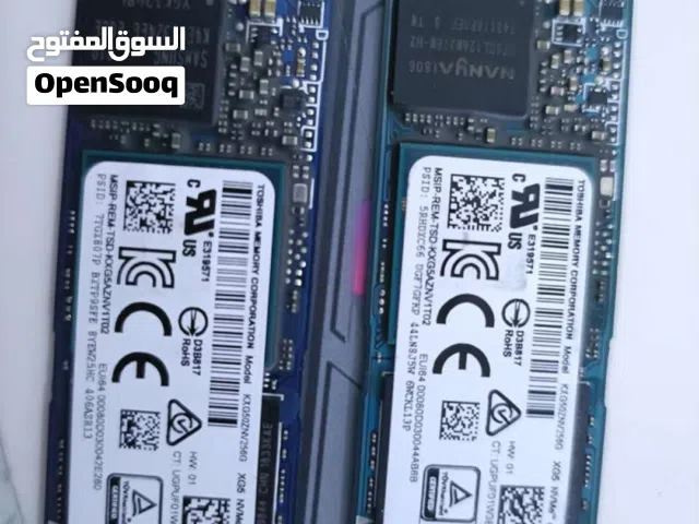 وحدة تخزين ورامات pc ولابتوب الأسرعSSD M.2 اصلي