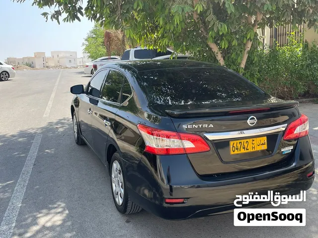 نيسان سنترا 2014 أسود فاخرة مع مواصفات أمريكية صالون سيدان