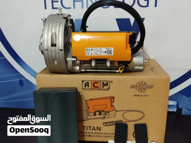 موتور رفع الباب الصاج acmالايطالي اتوماتيك بالريموت كنترول من شركه الوكيل تكنولوجي لابواب الاتوماتي