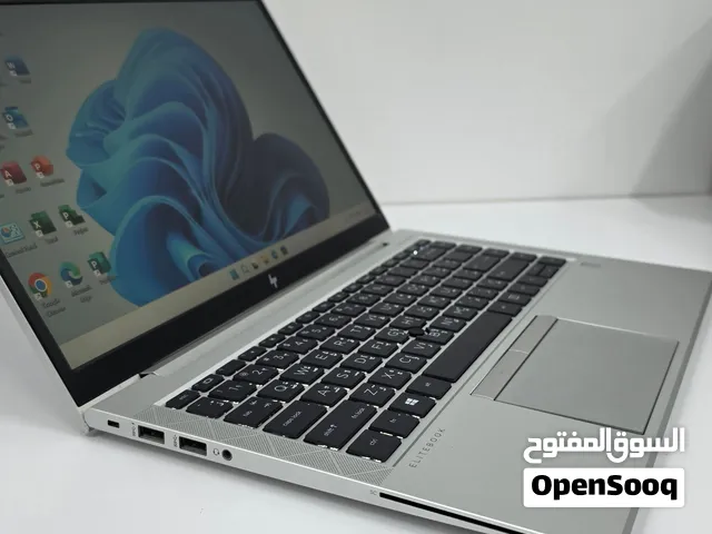 لابتوب بموصفات عاليه HP 840 CORE I7 RAM 32GB 1000GB SSD مع قاري بطاقة شخصية
