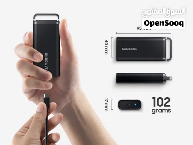جديد ومقفول — Samsung T5 EVO SSD 8TB