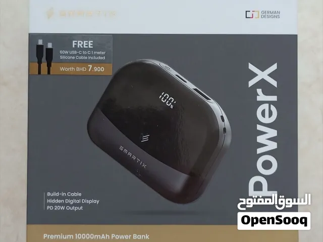 For Sale brand new sealed Smartix PowerX Premium Power Bank, 10000 mAh, Black, SPMPB20B, Power Up Li