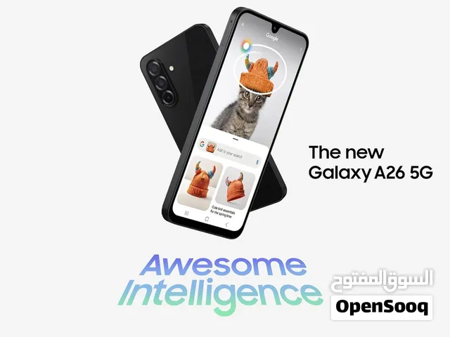 اقوى الاسعار جديد فل بكج كفالة الوكيل Galaxy A26 5G متوفر لدى سبيد ستور