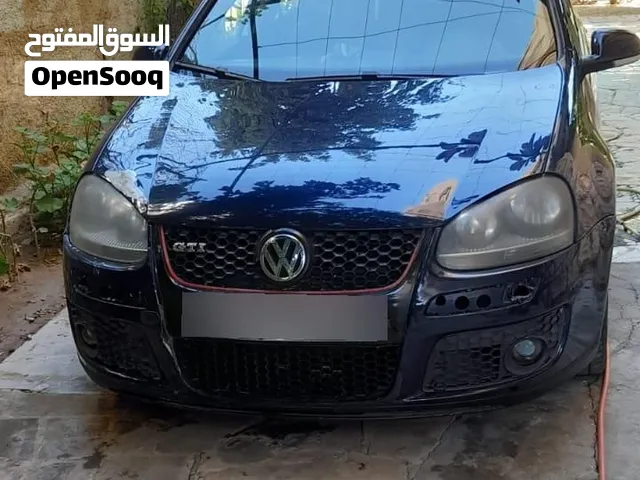 للبيع فولكسفاغن جولف 2008 هاتشباك أزرق مستعملة بحالة جيدة