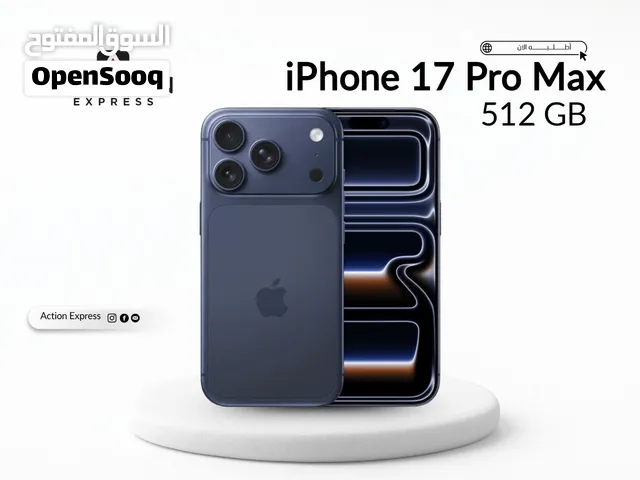 IPHONE 17 PRO MAX ( 512GB ) NEW // ايفون 17 برو ماكس ذاكره 512 جيجا
