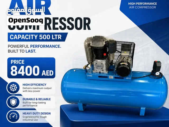 500 LTR Industrial Air Compressor