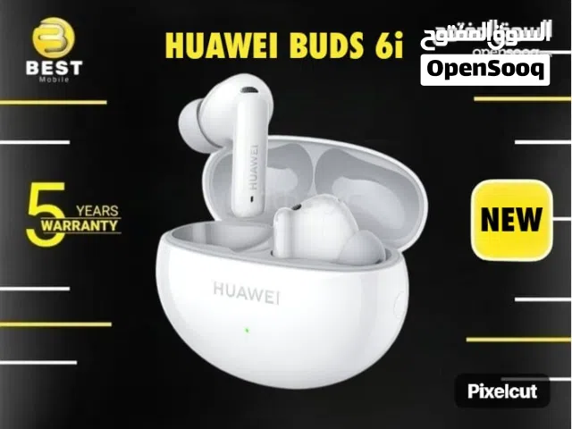 سماعة هواوي 6i الجديدة كليا بأفضل سعر //Huwawi buds 6i