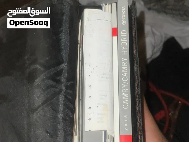 دفاتر الوكاله للكامري2018 بحاله ممتازه