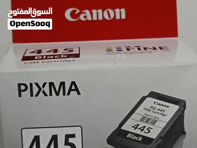 خرطوشة حبر كانون أسود أصلي للبيع Canon PG-445 جديد متبرشم وعلبته مقفول