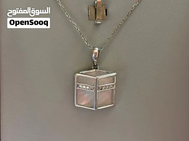 سنسال فضة بتعليقة الكعبة المشرفة