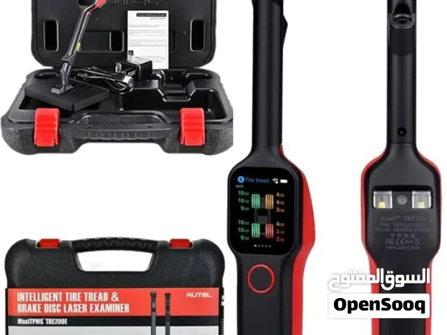 AUTEL _Maxi_TPMS_TBE200     يعمل على فحص عمق الاطارات.