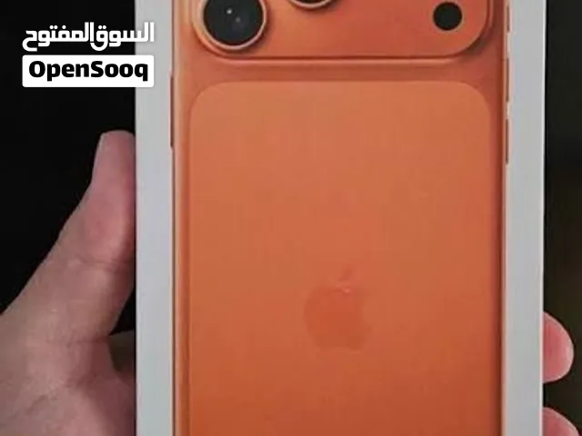 آيفون 17 برو ماكس 256 قيقا - برتقالي  بحالة المصنع (أخو الجديد)