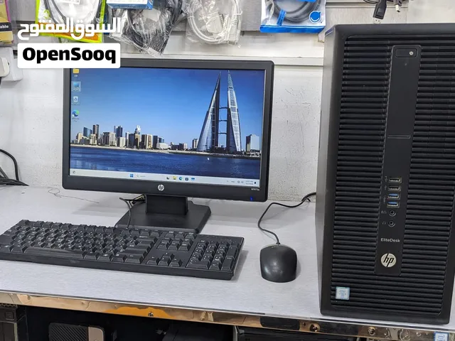 HP Core i5 6th Gen PC 3.2 GHz Processor Speed 19 LED Monitor Built In Speaker