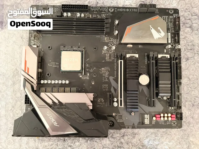 للبيع ماذر بورد مع معالج R7 3700X
